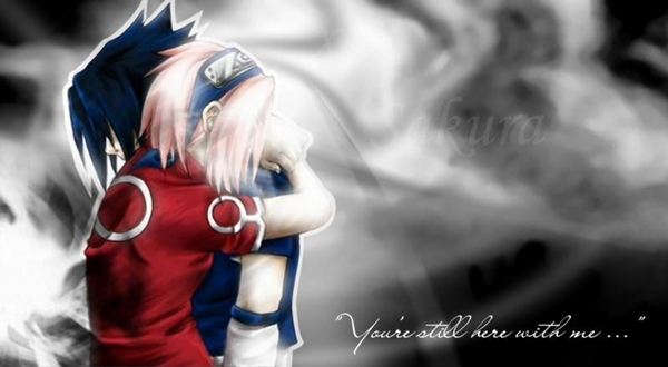 Anime. Naruto. Sasuke & Sakura