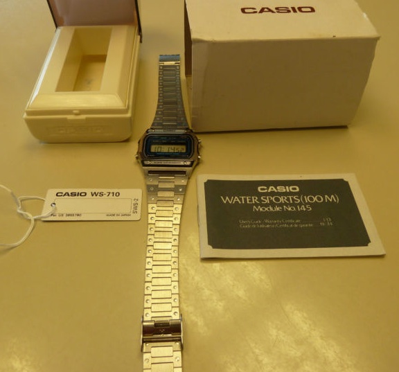 regler bracelet montre casio metal