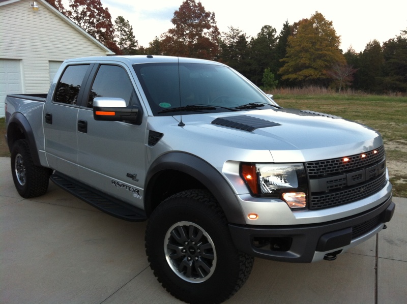 Silver ford raptor #6