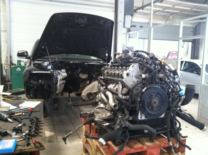 DIY: V10 Teardown and Rebuild - Repair of the distribution of a Touareg ...